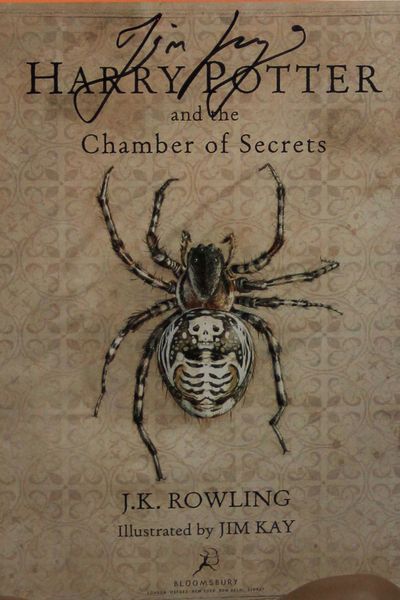 Harry Potter and the Chamber of Secrets: Illustrated Edition (Signed by